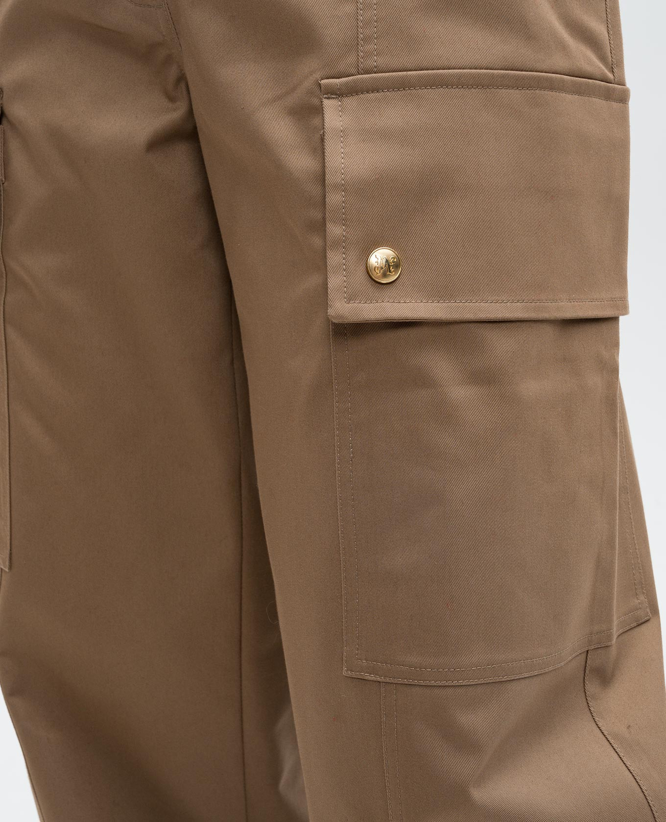 Brown cargo with logo Palm Angels 5