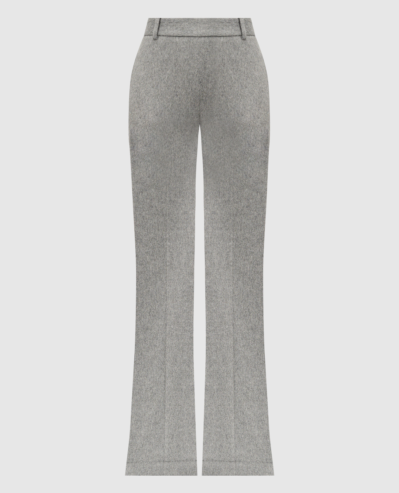 

Gray flared pants with wool Ermanno Scervino, Grey