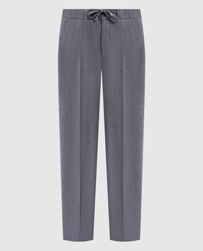 Enrico Mandelli Gray wool pants GYMP014442