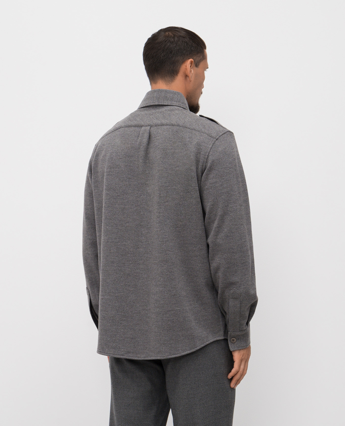 

Gray shirt with wool Sease, Grey