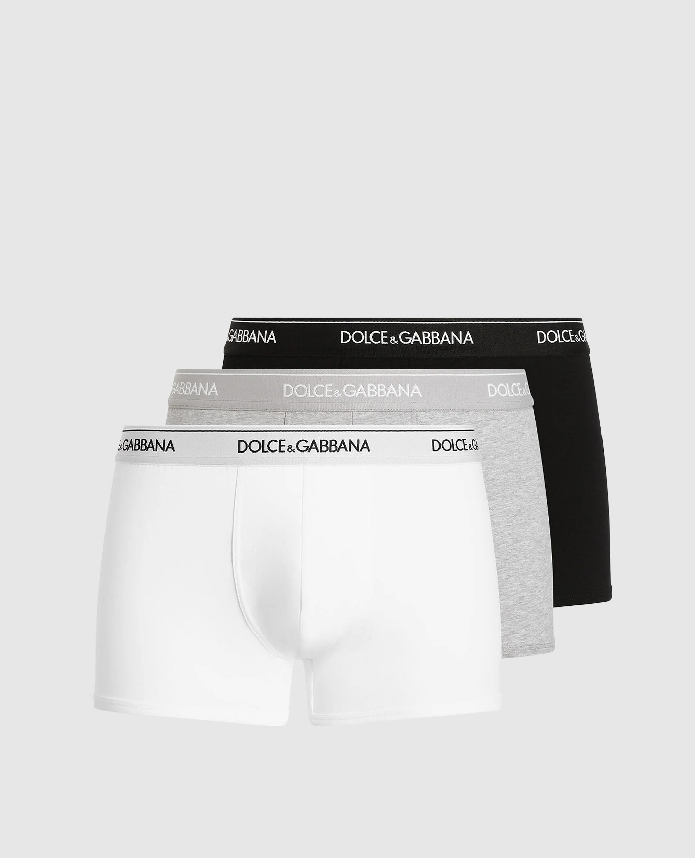 

Set of boxer briefs with logo Dolce&Gabbana, White