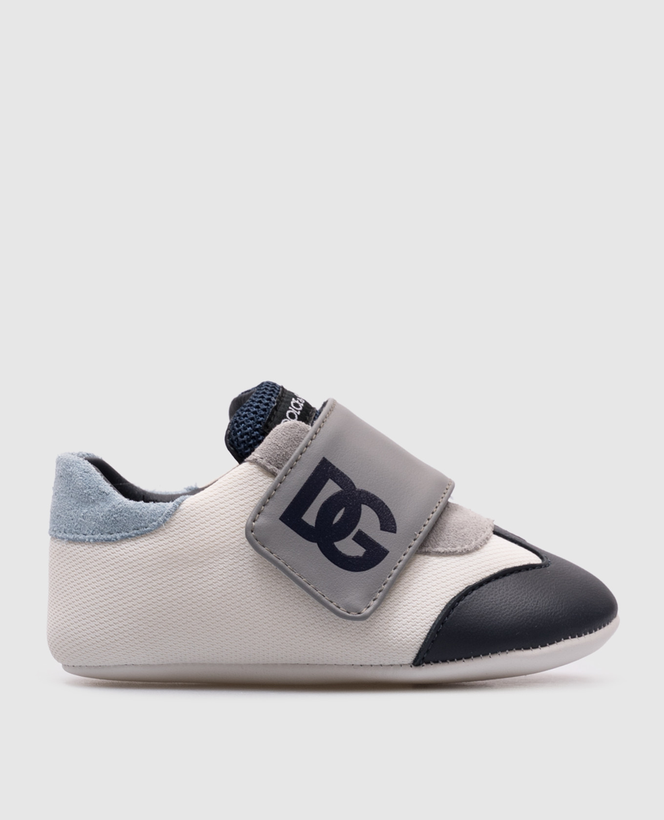 

Children's white combination sneakers with logo Dolce&Gabbana