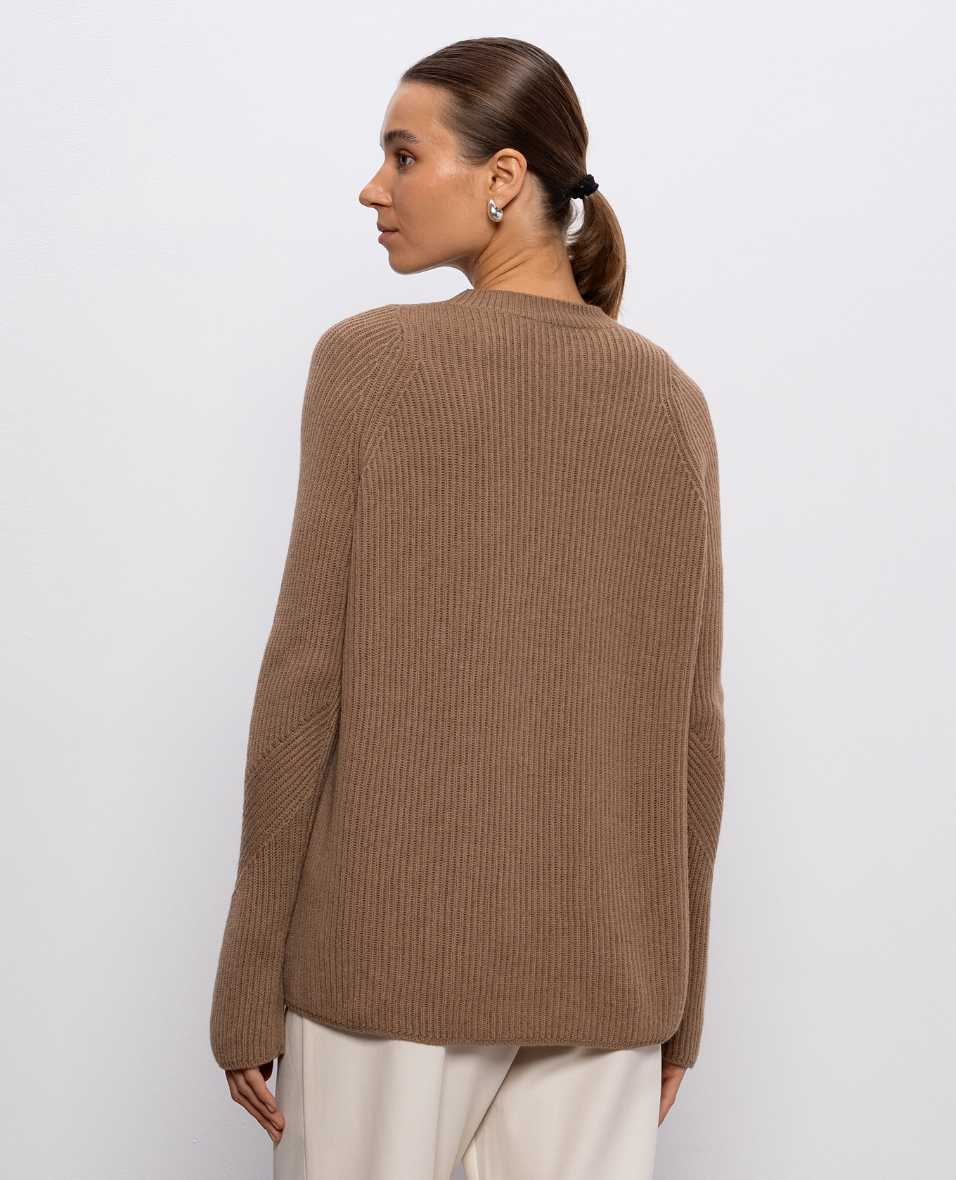 

Brown MOLVENO wool sweater Max Mara