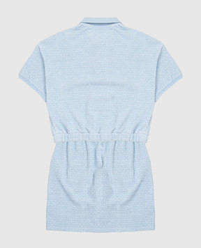 Givenchy Children's blue suit with logo H3083812+