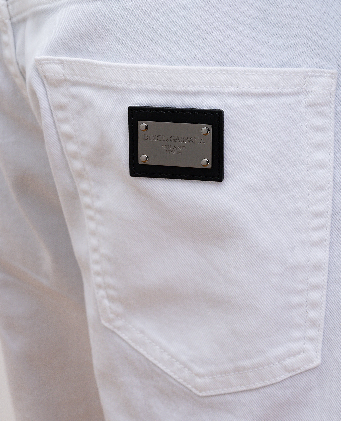 

White denim shorts Dolce&Gabbana