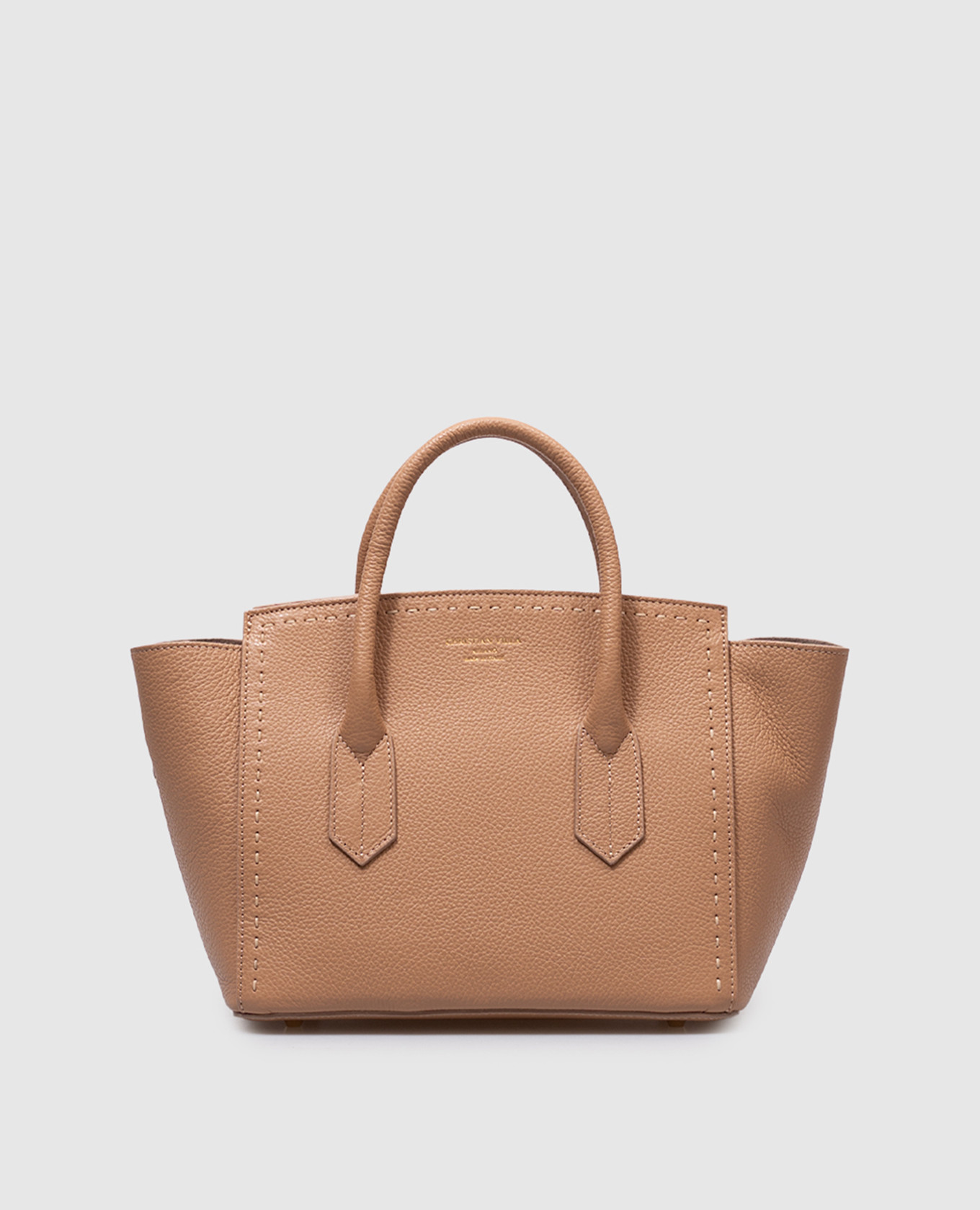 

Brown leather Grace bag Christian Villa