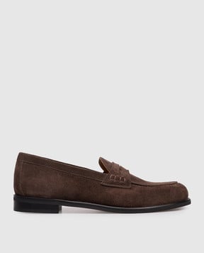 Babe Pay Pls Brown suede loafers 264015ZA