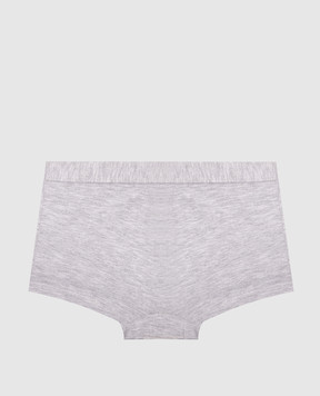 RiminiVeste Gasolino children's gray melange boxer briefs with Winner driver print U3444