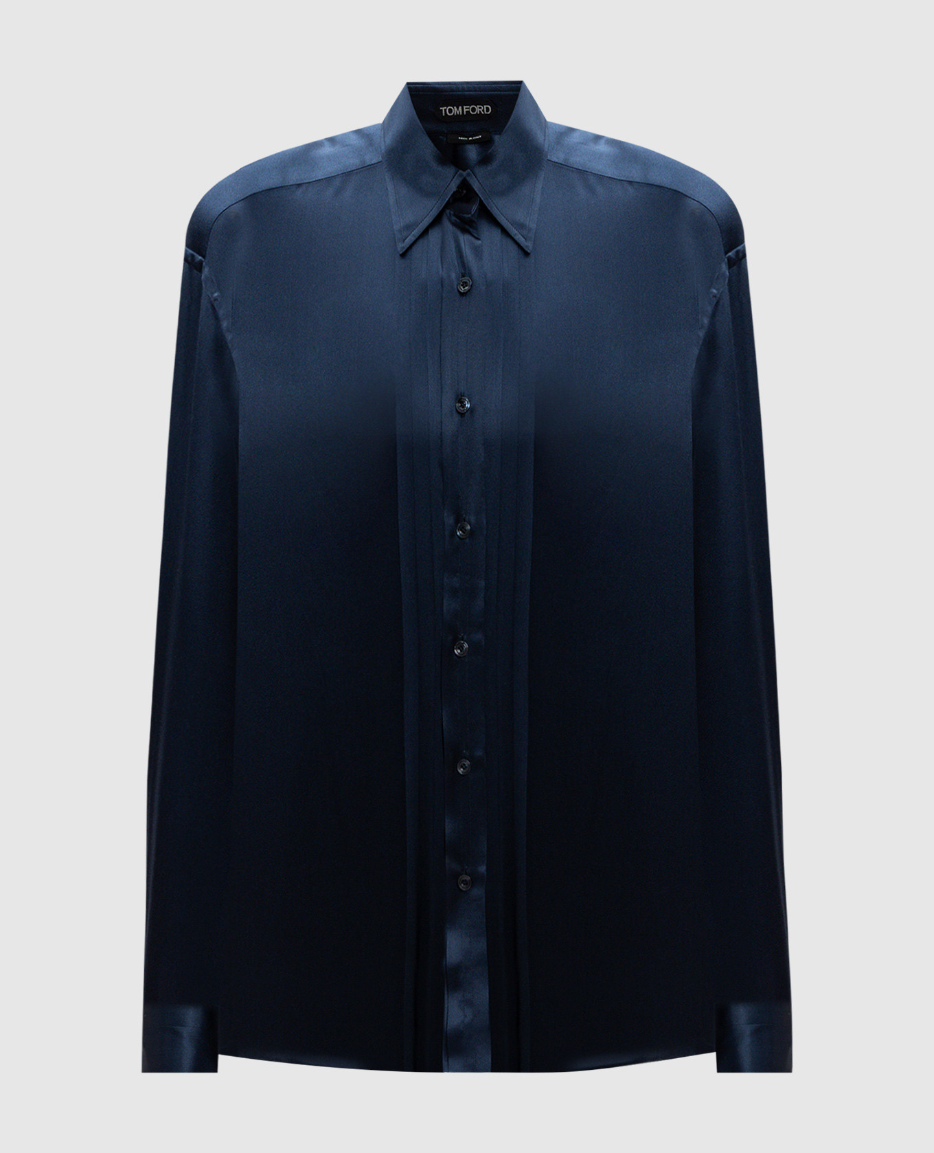 

Blue silk blouse Tom Ford