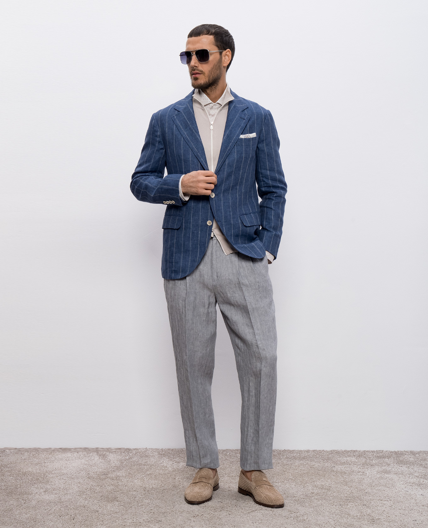

Beige cardigan Brunello Cucinelli
