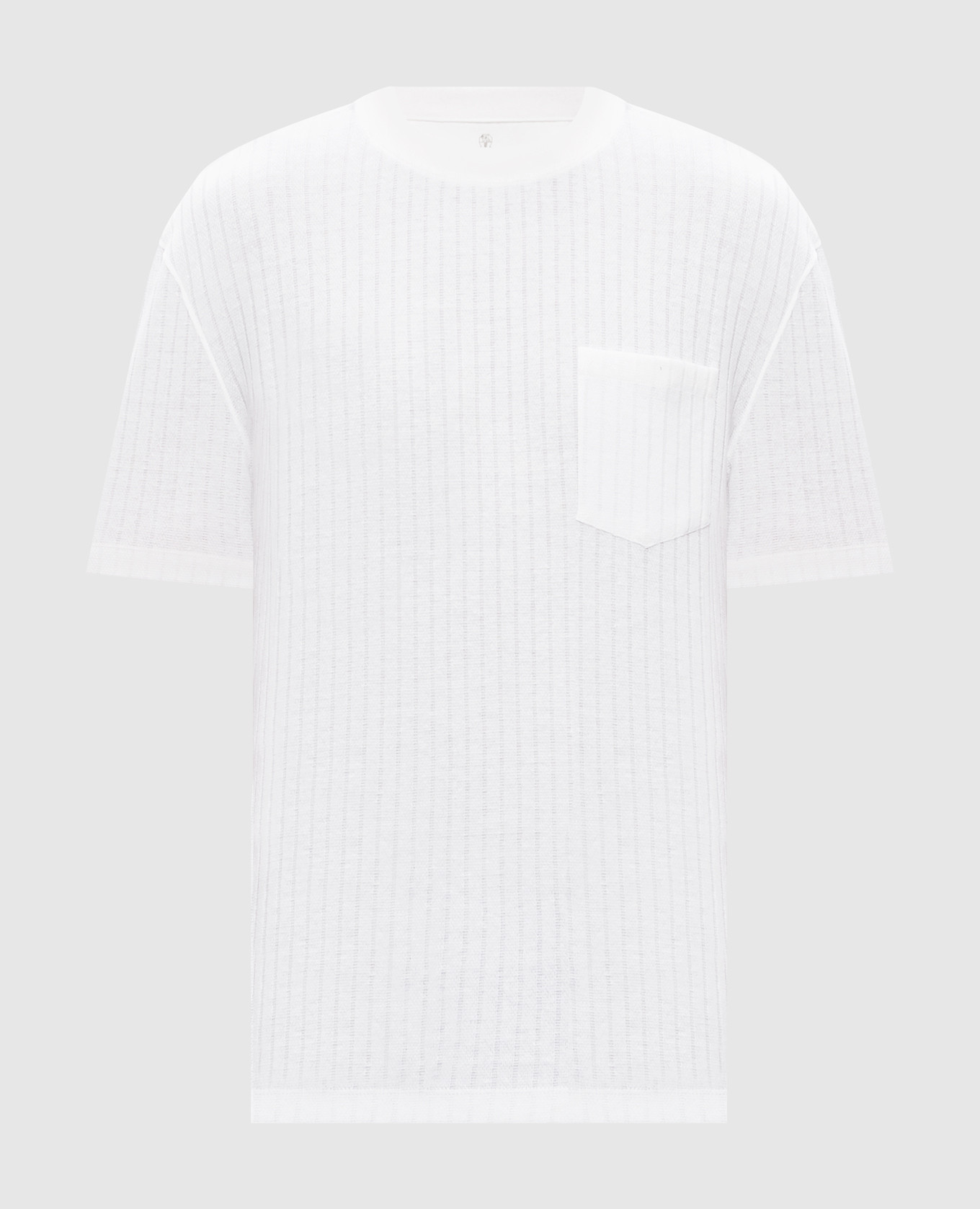 

Beige linen t-shirt Brunello Cucinelli