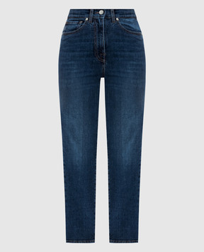 Peserico Blue jeans with logo A04525LT0Q04280