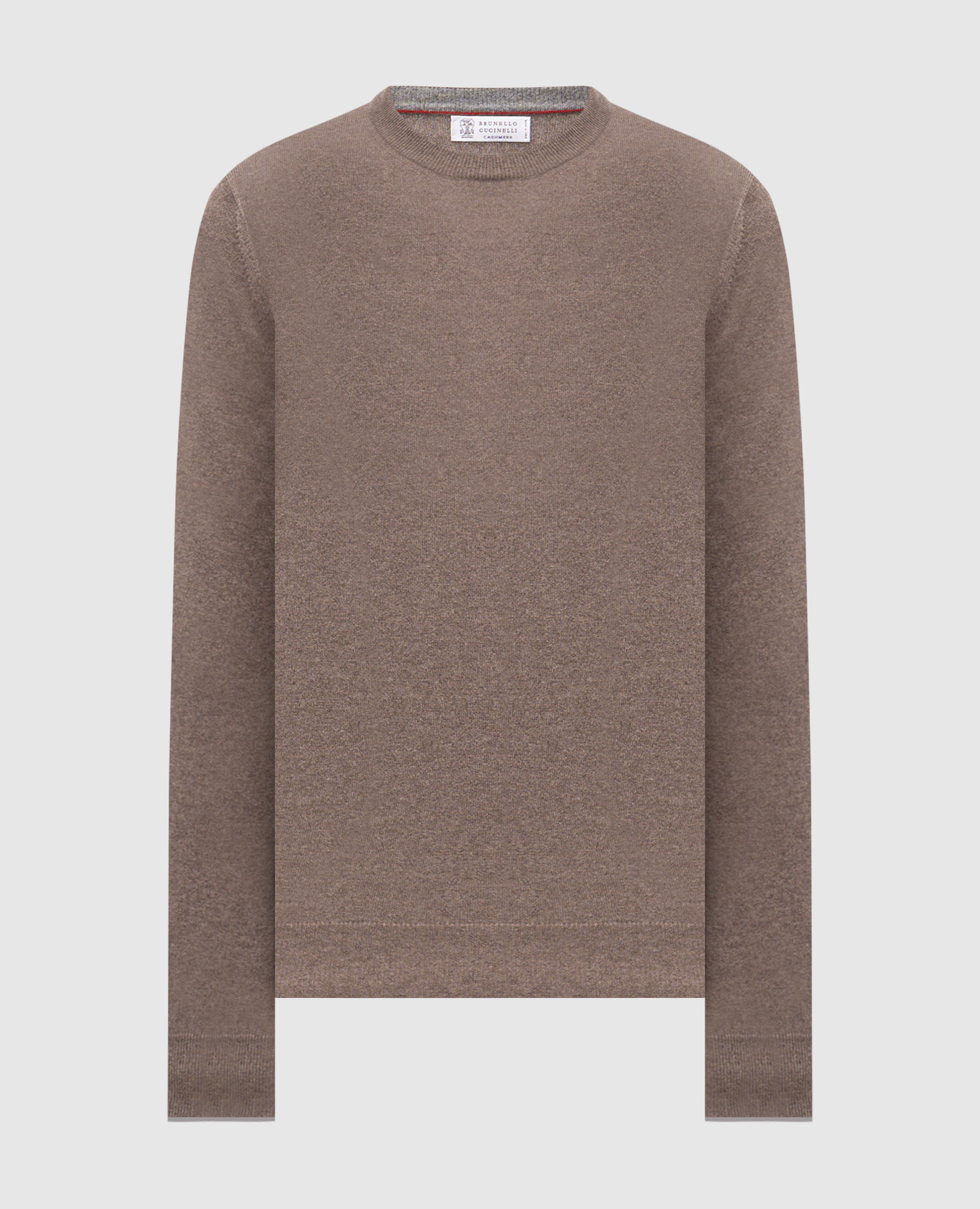 Brown cashmere jumper Brunello Cucinelli