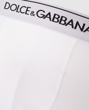Dolce&Gabbana Set of white boxer briefs with logo M9C07JONN95