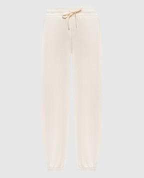 Jil Sander Beige logo joggers J40KA0130J20010