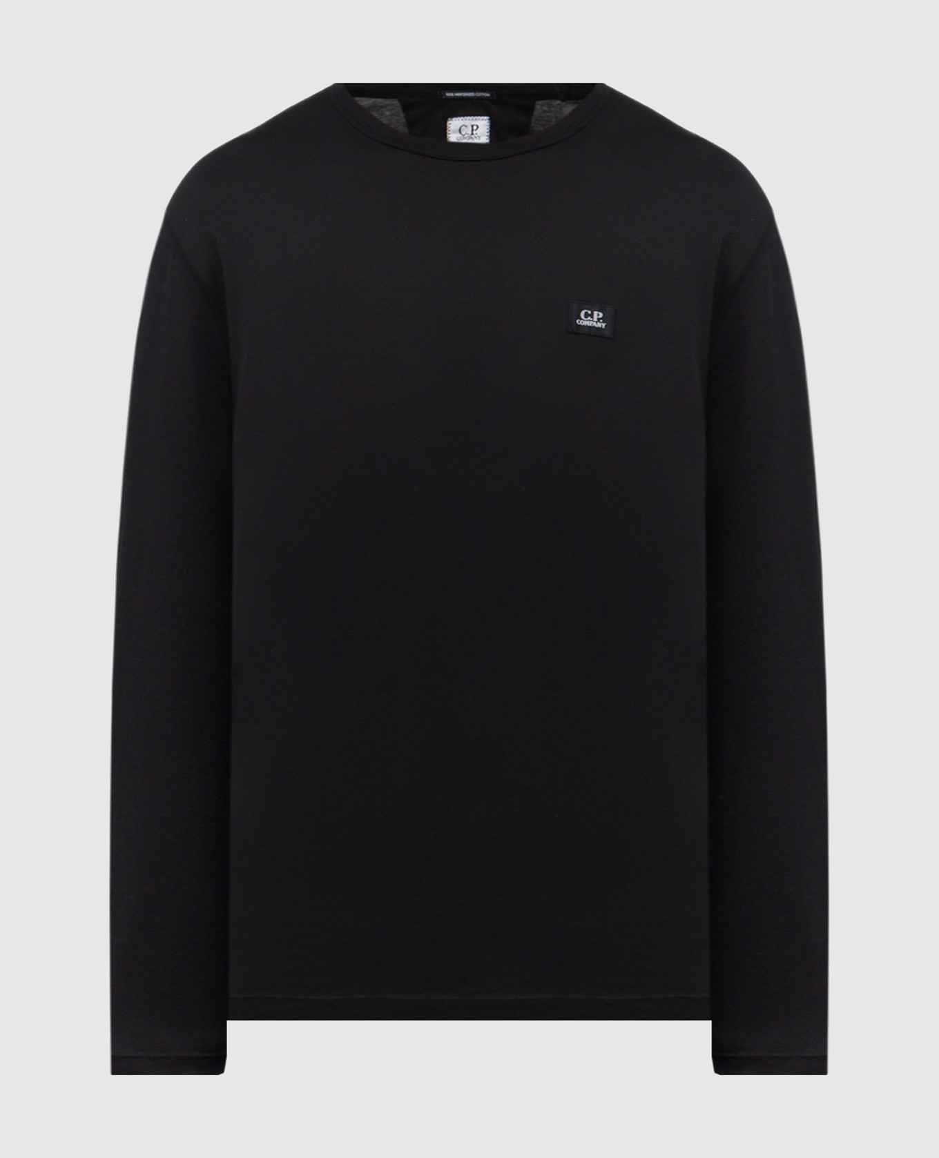 

Black long sleeve with logo patch C.P. Company
