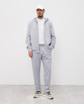 Brunello Cucinelli Gray sweatpants MW8633243G