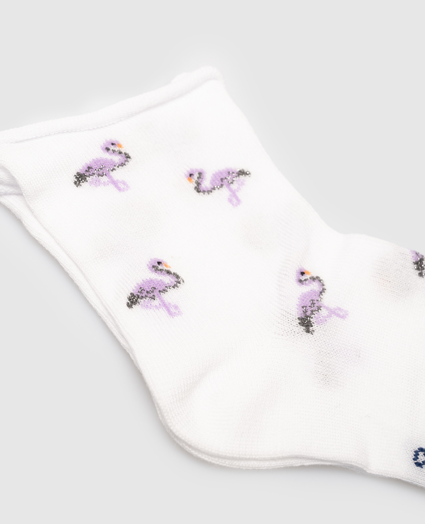 

Enrico Coveri children's white socks with a pattern RiminiVeste