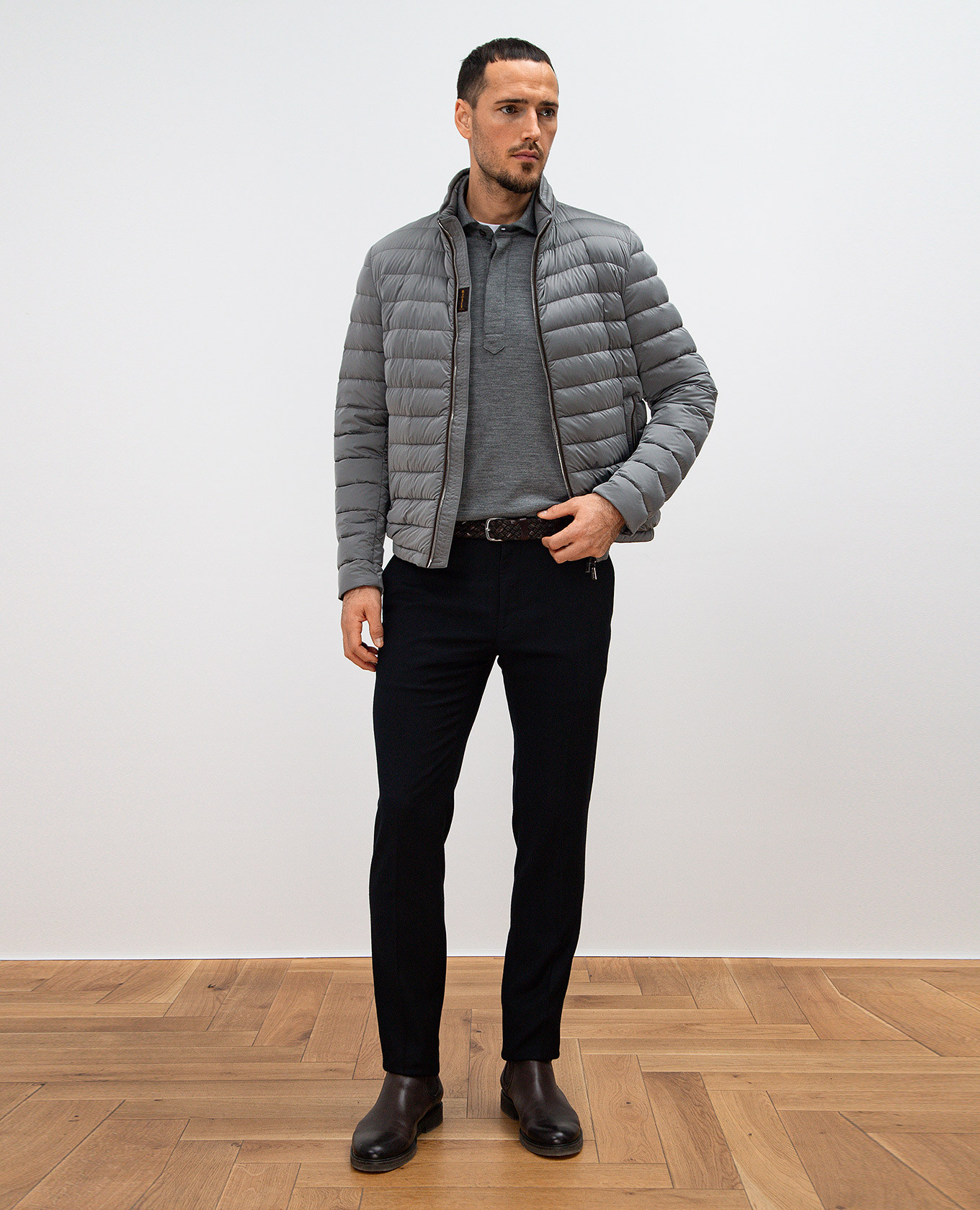 

ALEC-S3C gray down jacket MooRER, Grey