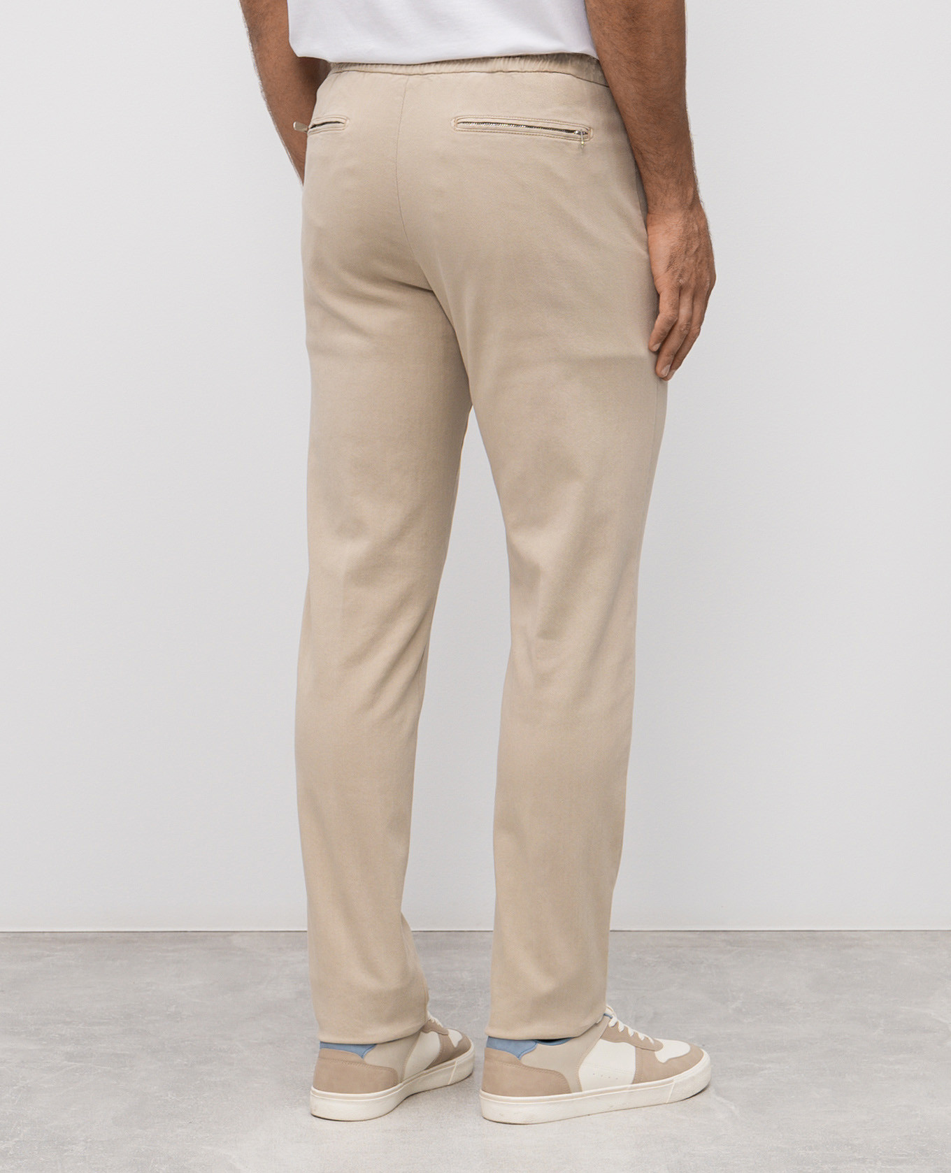 

Beige pants Marco Pescarolo
