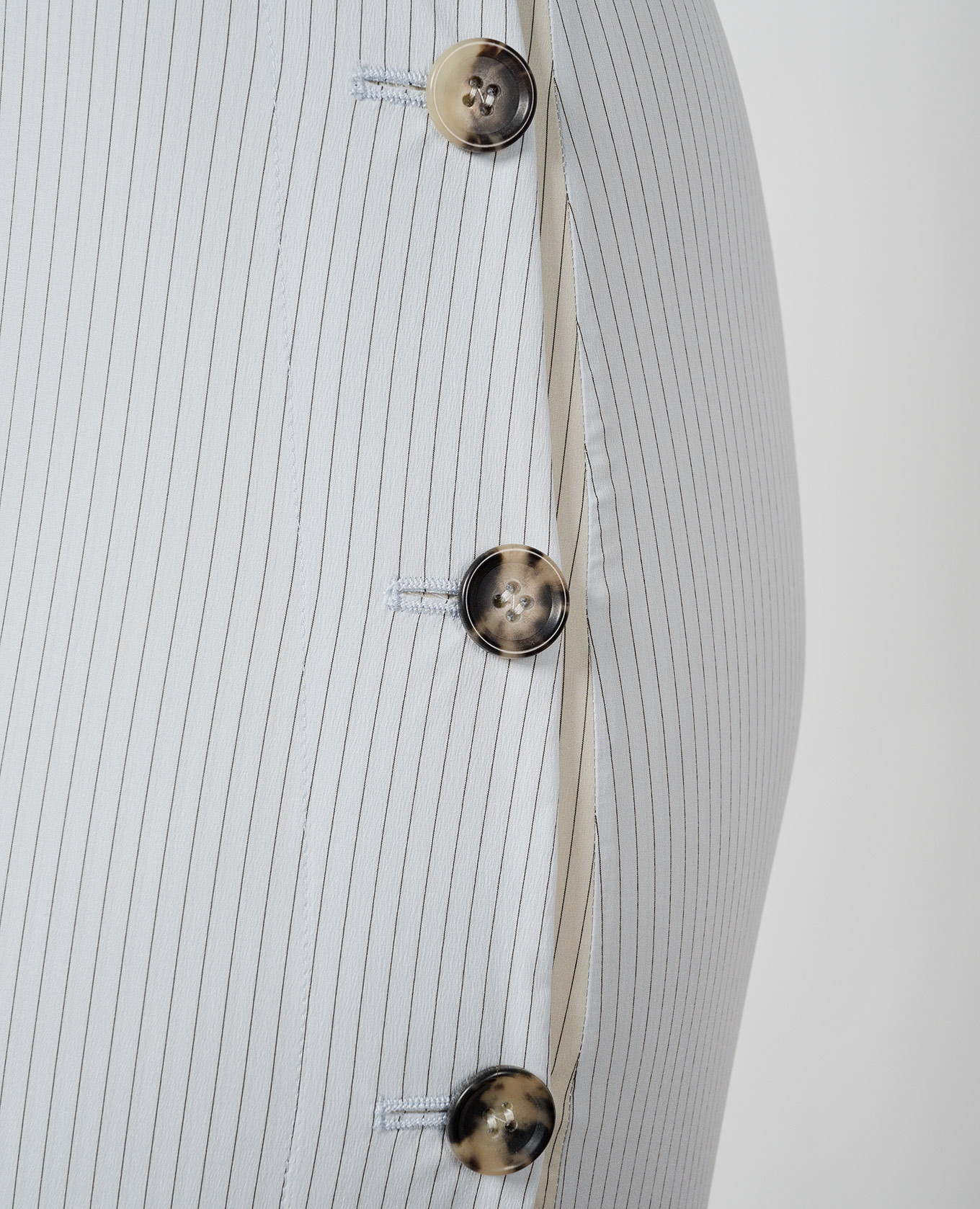 

Blue striped shirt dress Philosophy di Lorenzo Serafini, Light blue