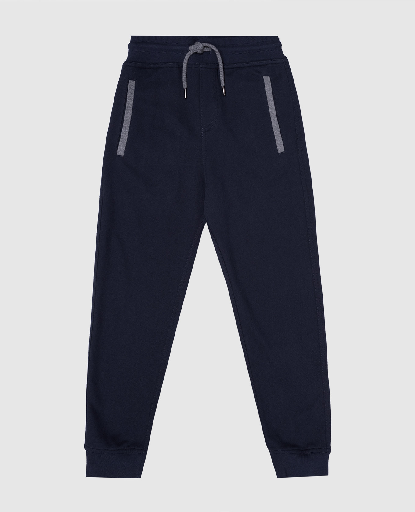 Children's blue joggers brunello cucinelli