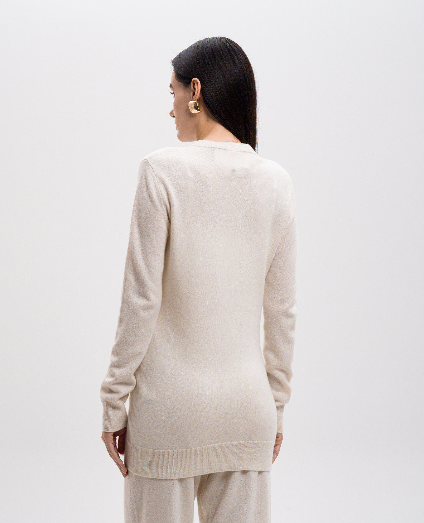 

White Lia cashmere cardigan LISA YANG