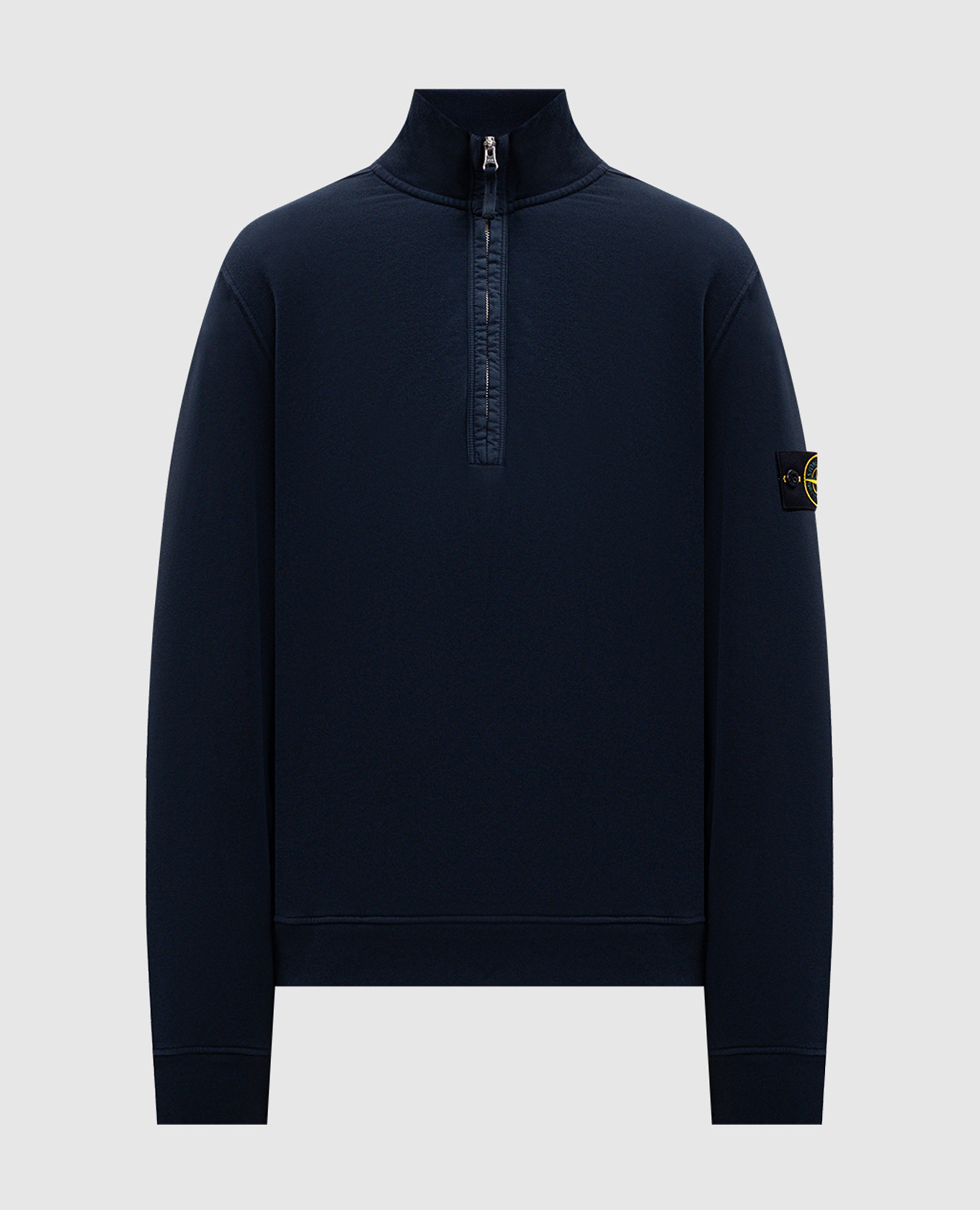 Blue sweater with zipper Stone Island