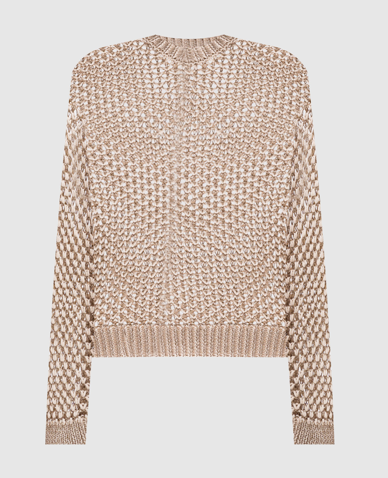 

White jumper with lurex Peserico