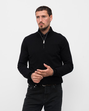 Brunello Cucinelli Black cashmere jumper M2200124