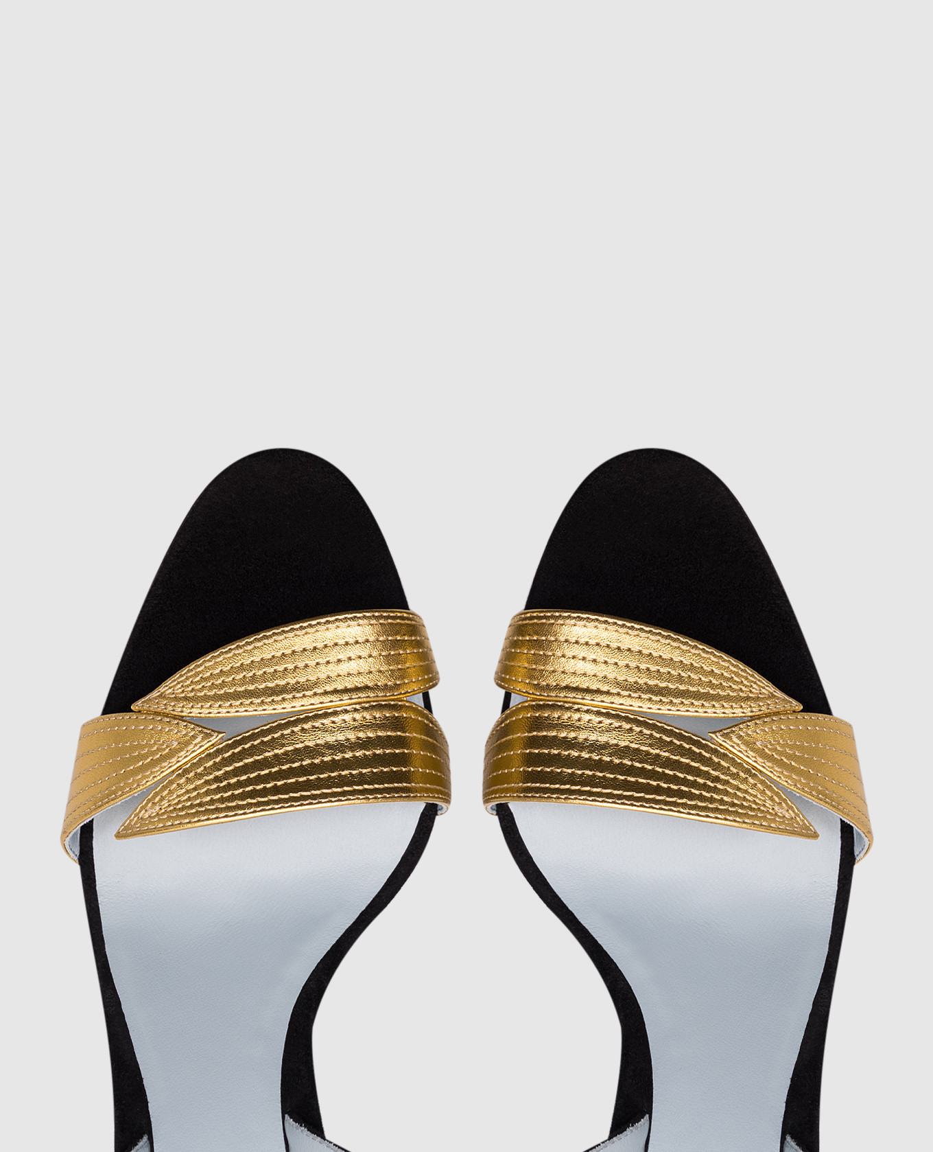

Black suede sandals FOLIEFOLIAGE Valentino
