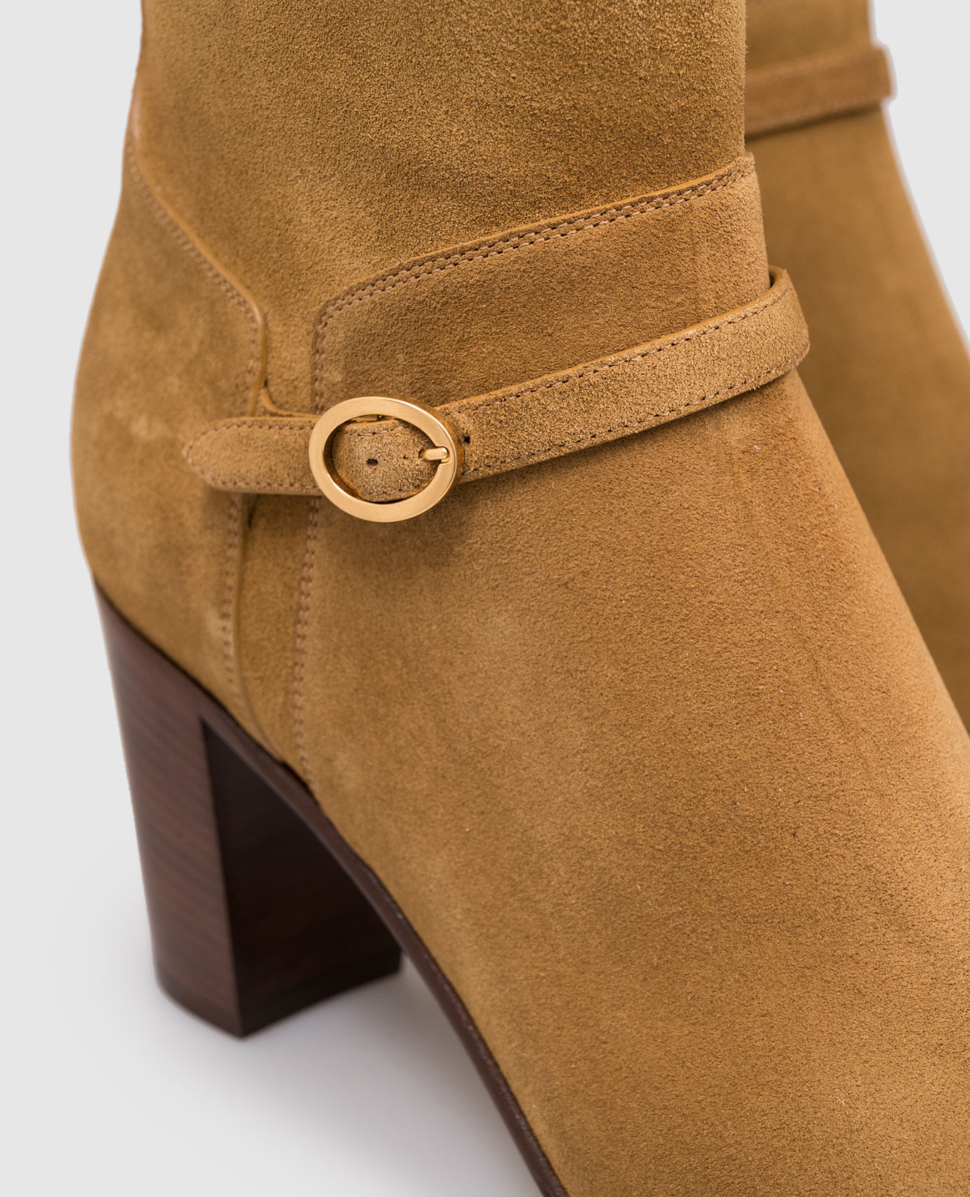 

Khaki suede boots with VLogo emblem Valentino