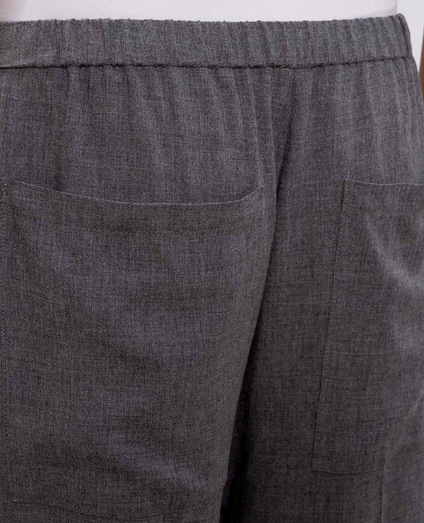Gray pants with a bow Toteme 5