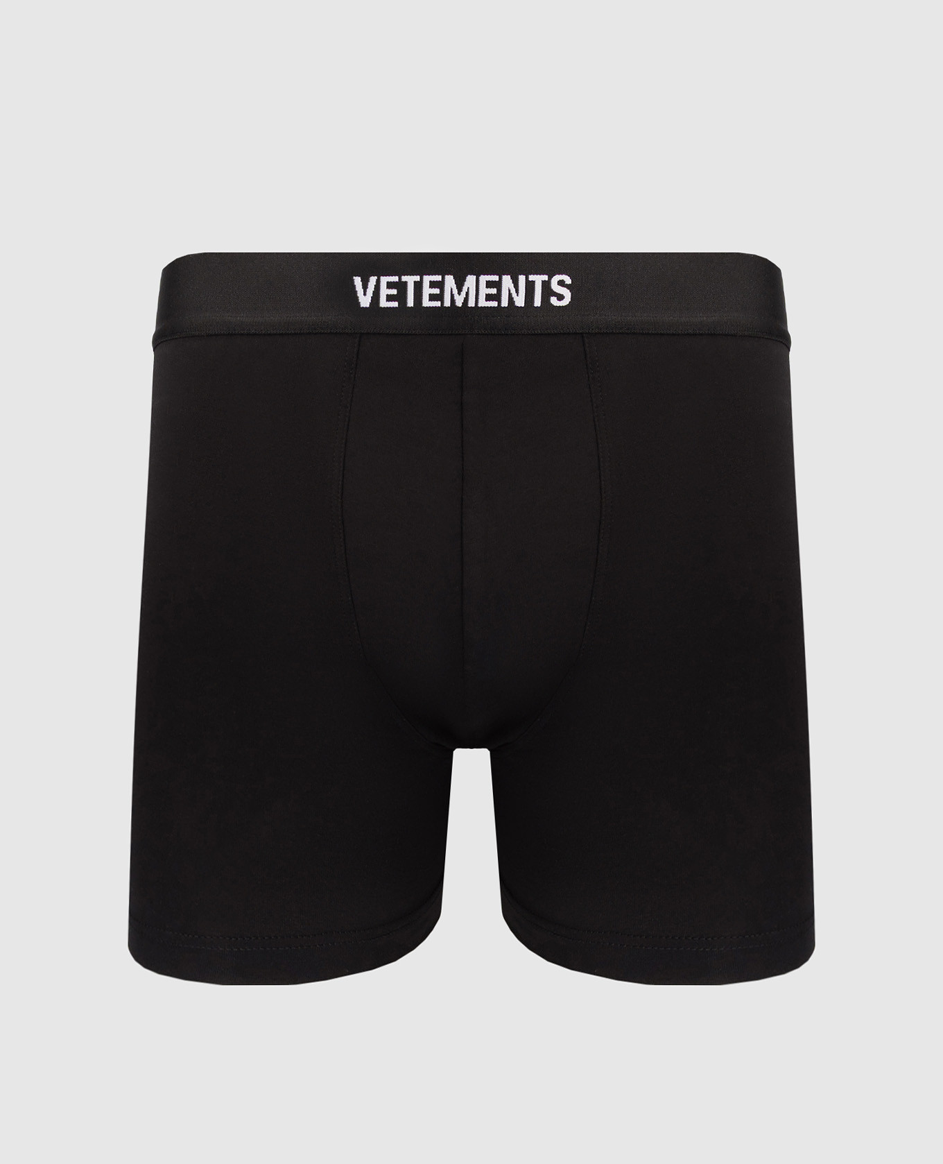 

Black boxer briefs with logo Vetements