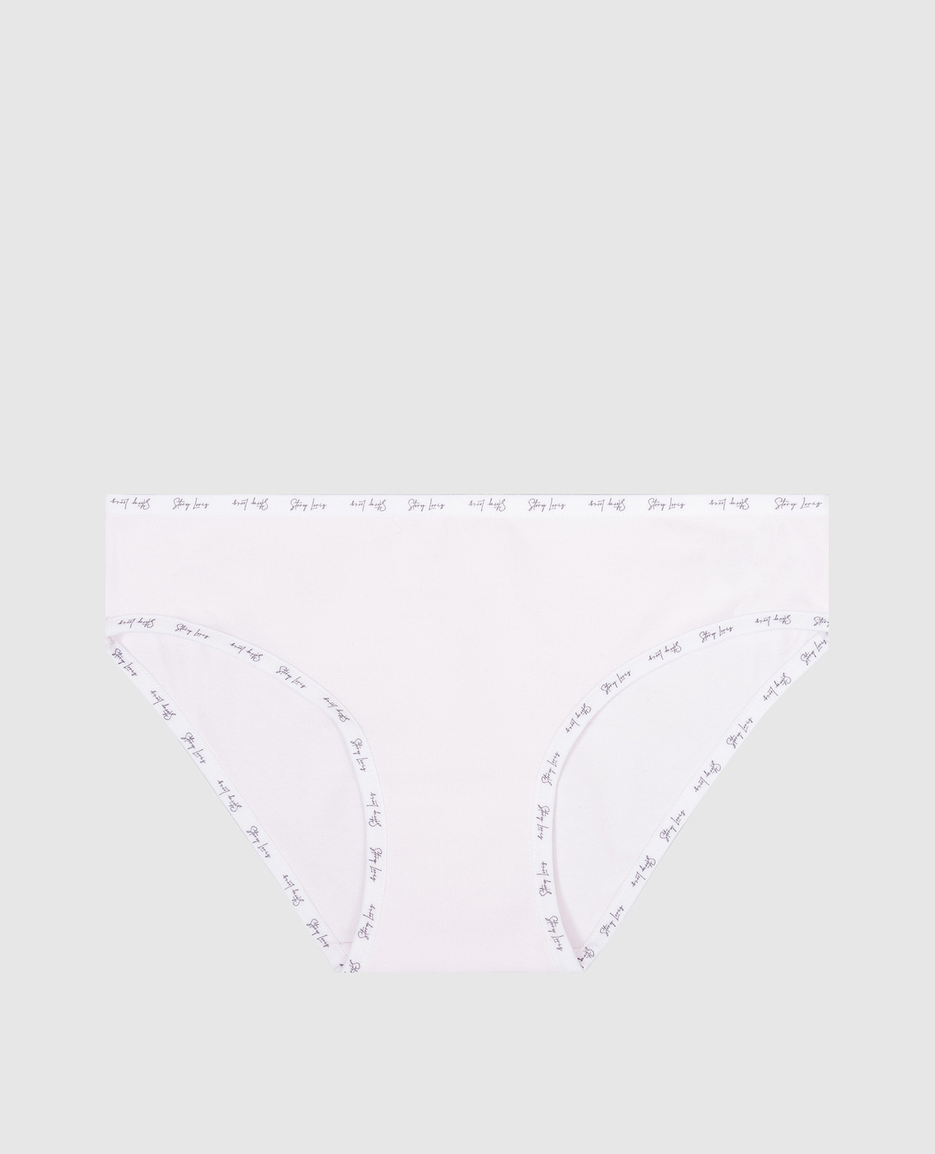 Children's pink panties with a logo story loris