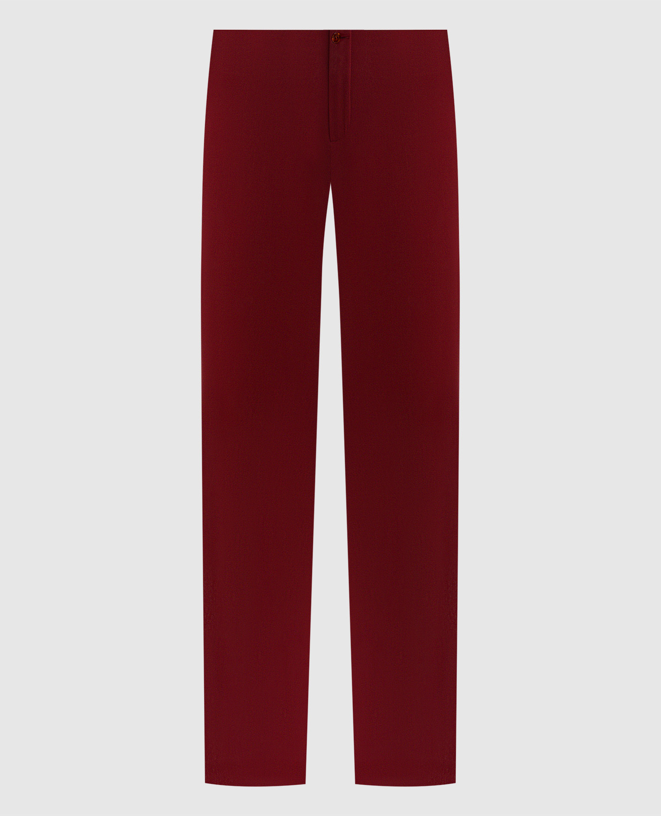 

Burgundy silk pants Jean Paul Gaultier, Бордовый