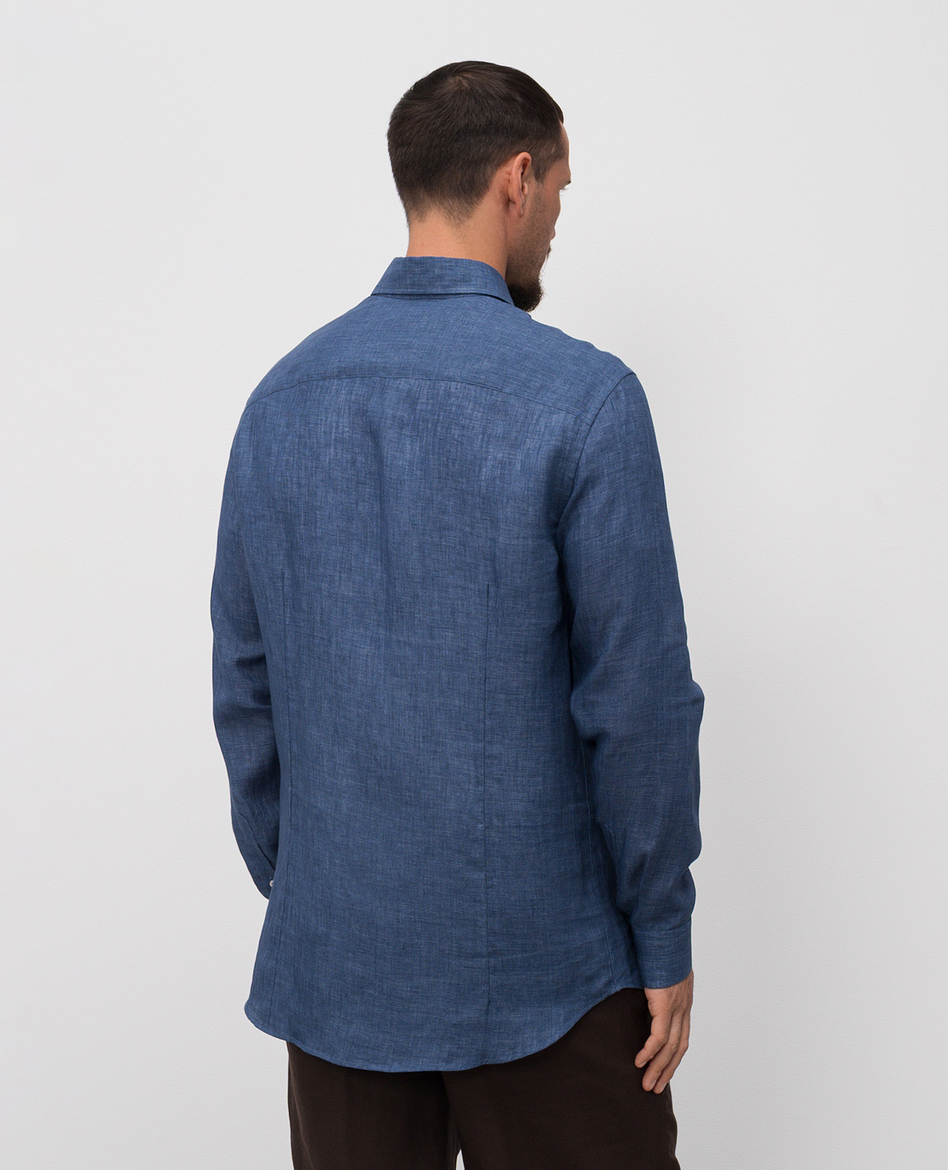 

Blue ROMAN linen shirt MooRER