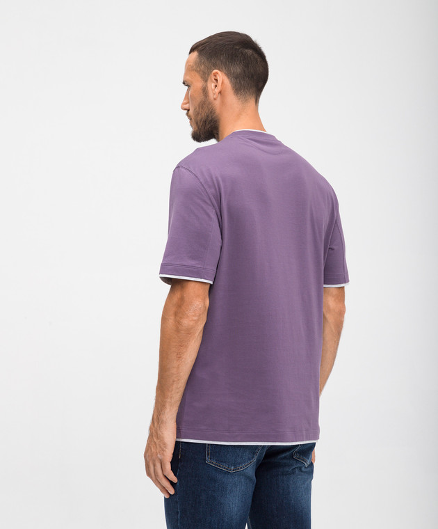 パープル（紫）系 BRUNELLO CUCINELLI(ブルネロクチネリ) T