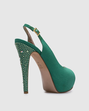 Gina Green sandals with crystals 4255ВЛ13