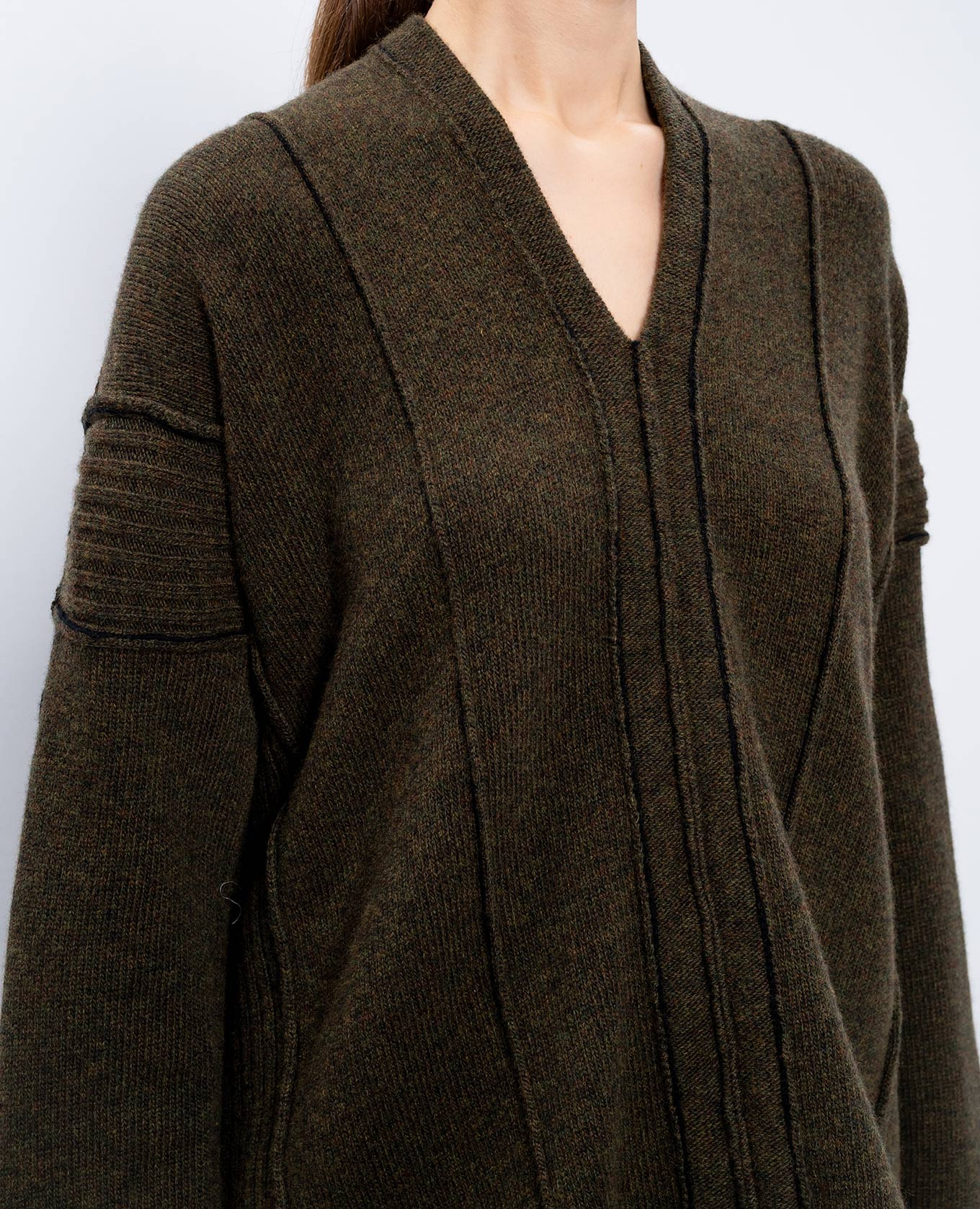 

Green wool pullover Masnada