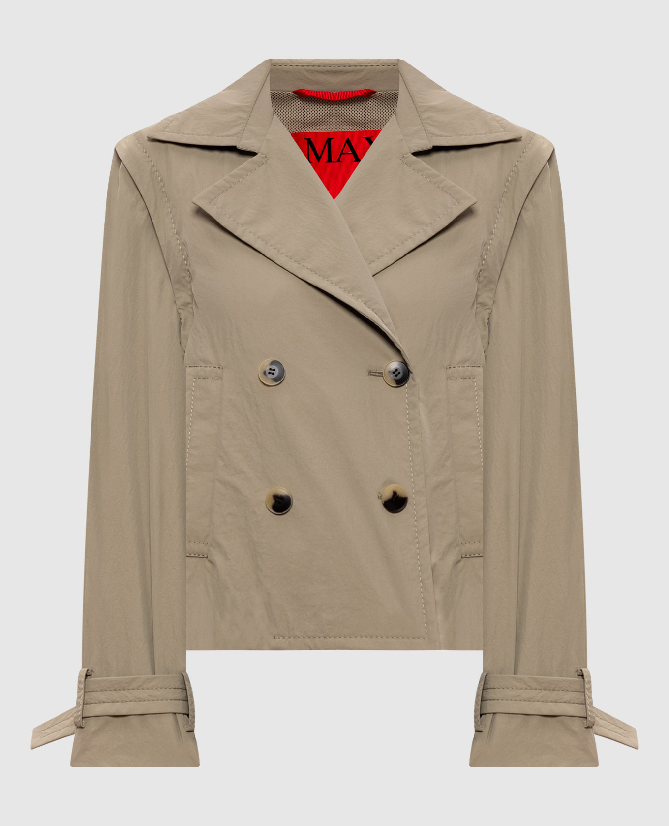 

ROMEO khaki jacket with removable sleeves Max & Co