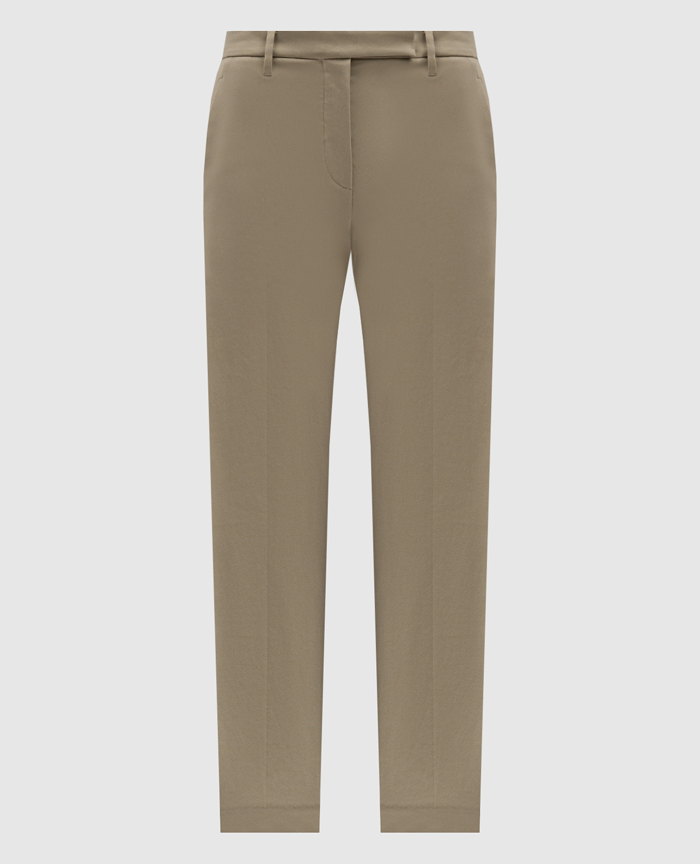Beige pants with monil chain Brunello Cucinelli