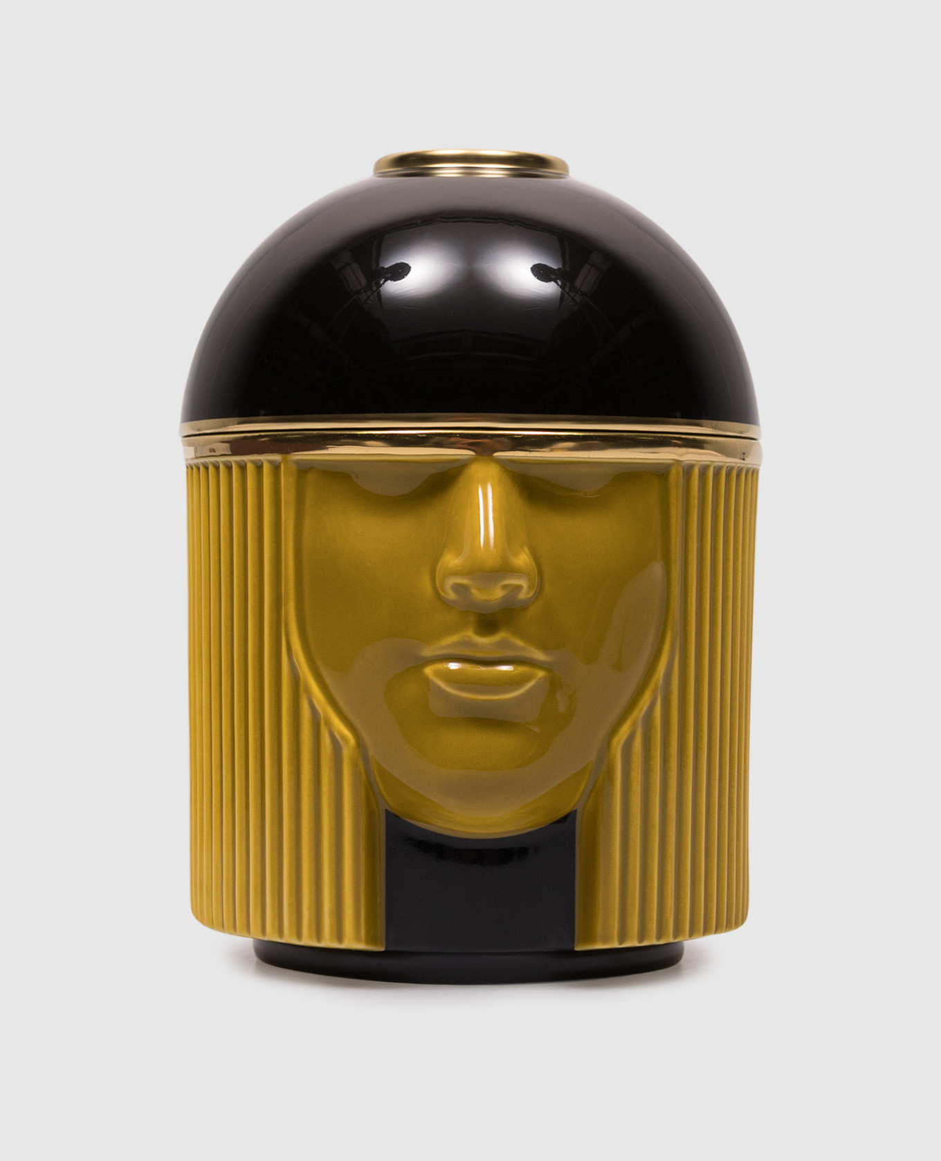 

Yellow porcelain diffuser holder L'Amazzone Ginori 1735