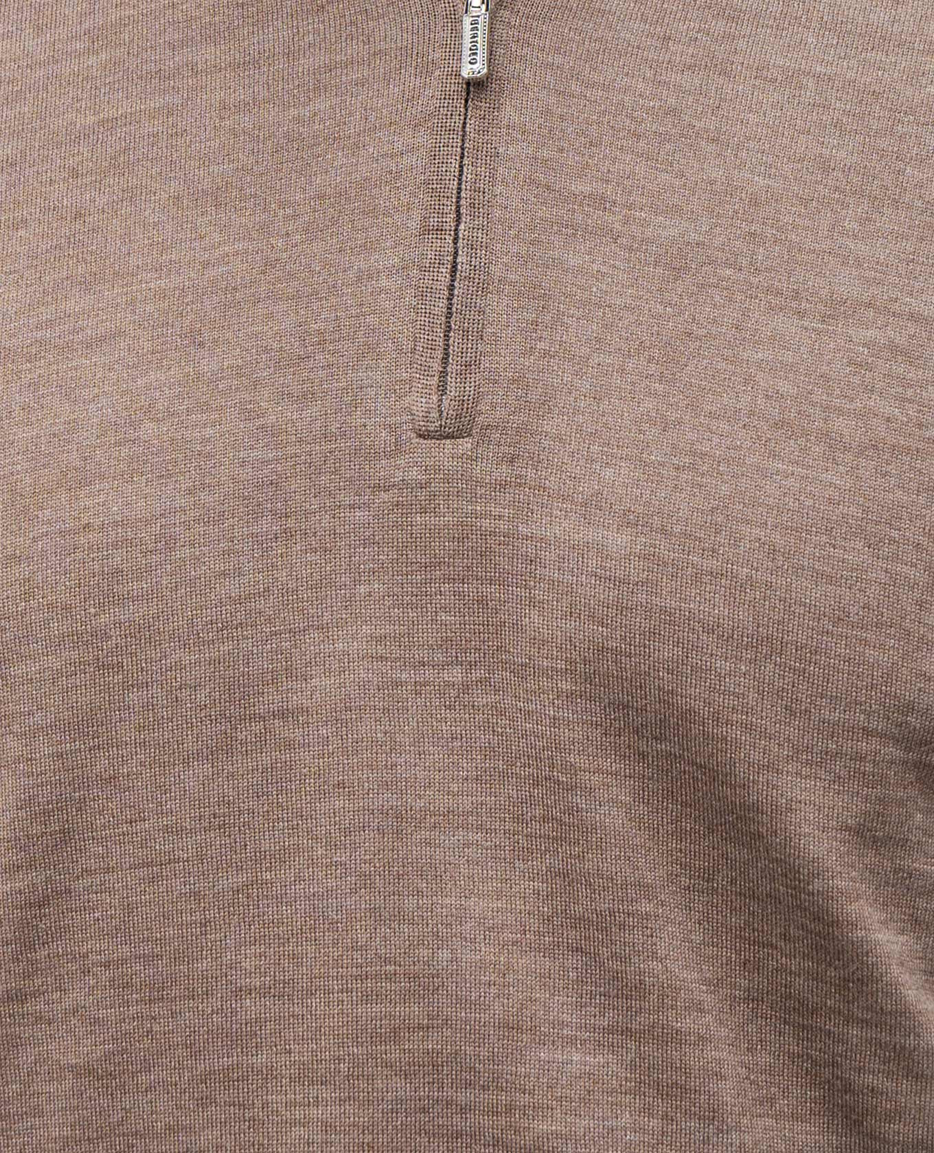 

Brown silk and wool jumper Bertolo Cashmere