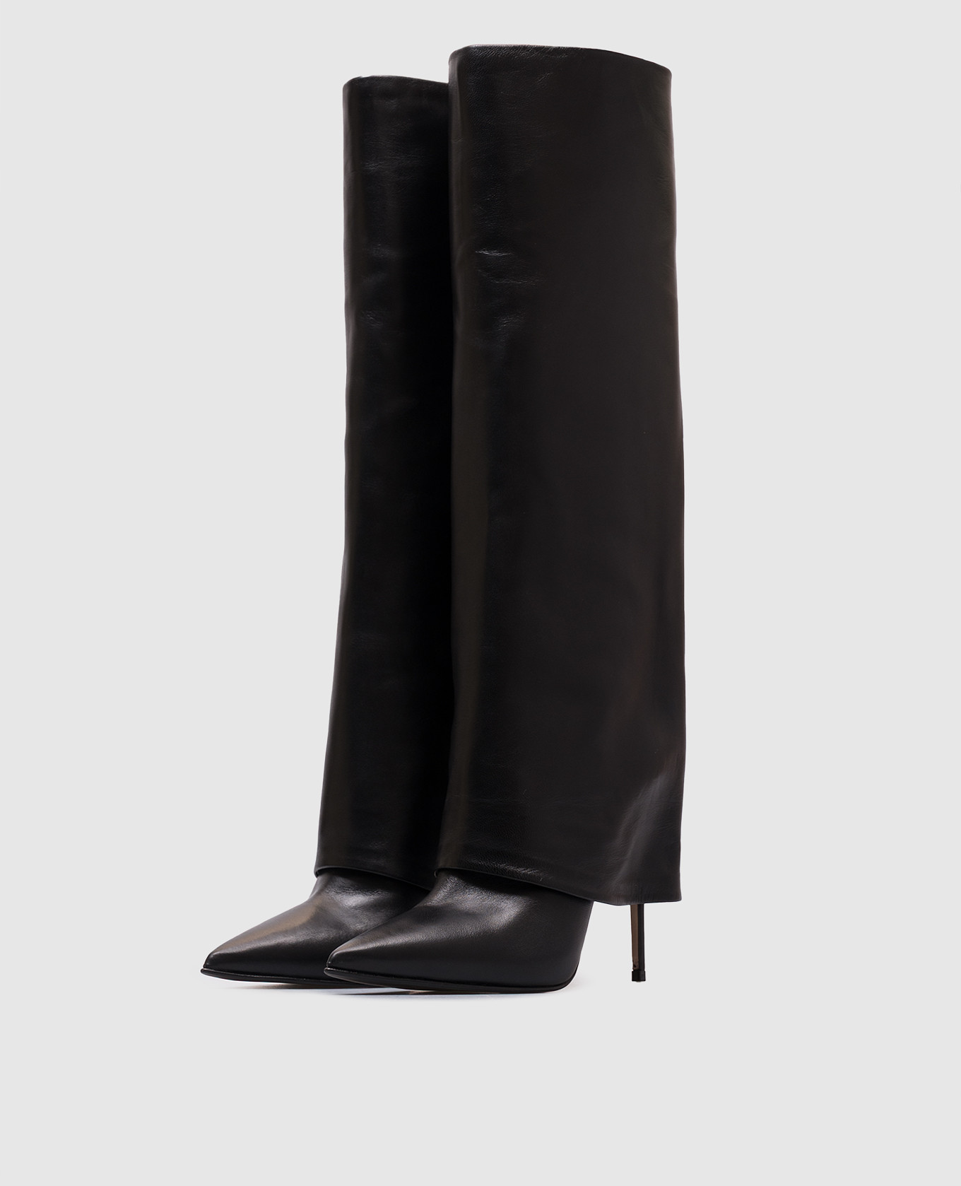 

Black leather boots ANDY Le Silla