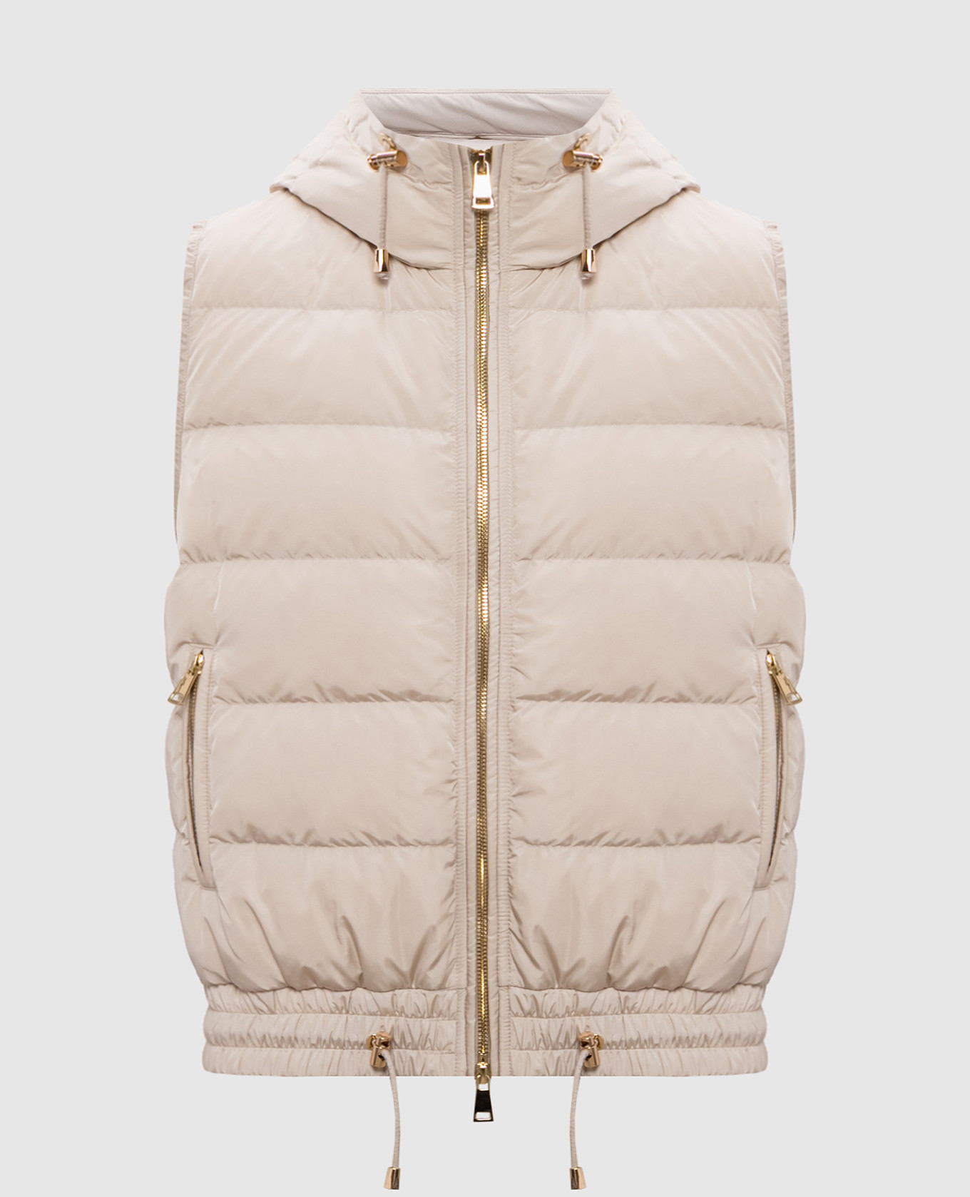 

Beige down vest Be Florence