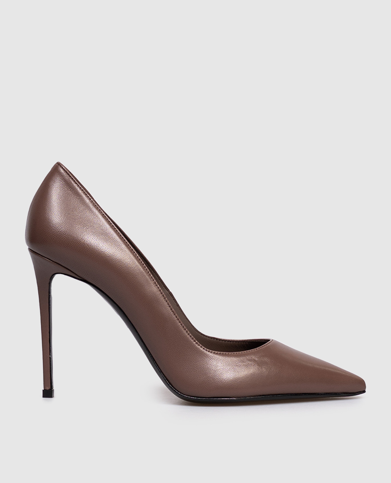 Brown leather shoes Le Silla