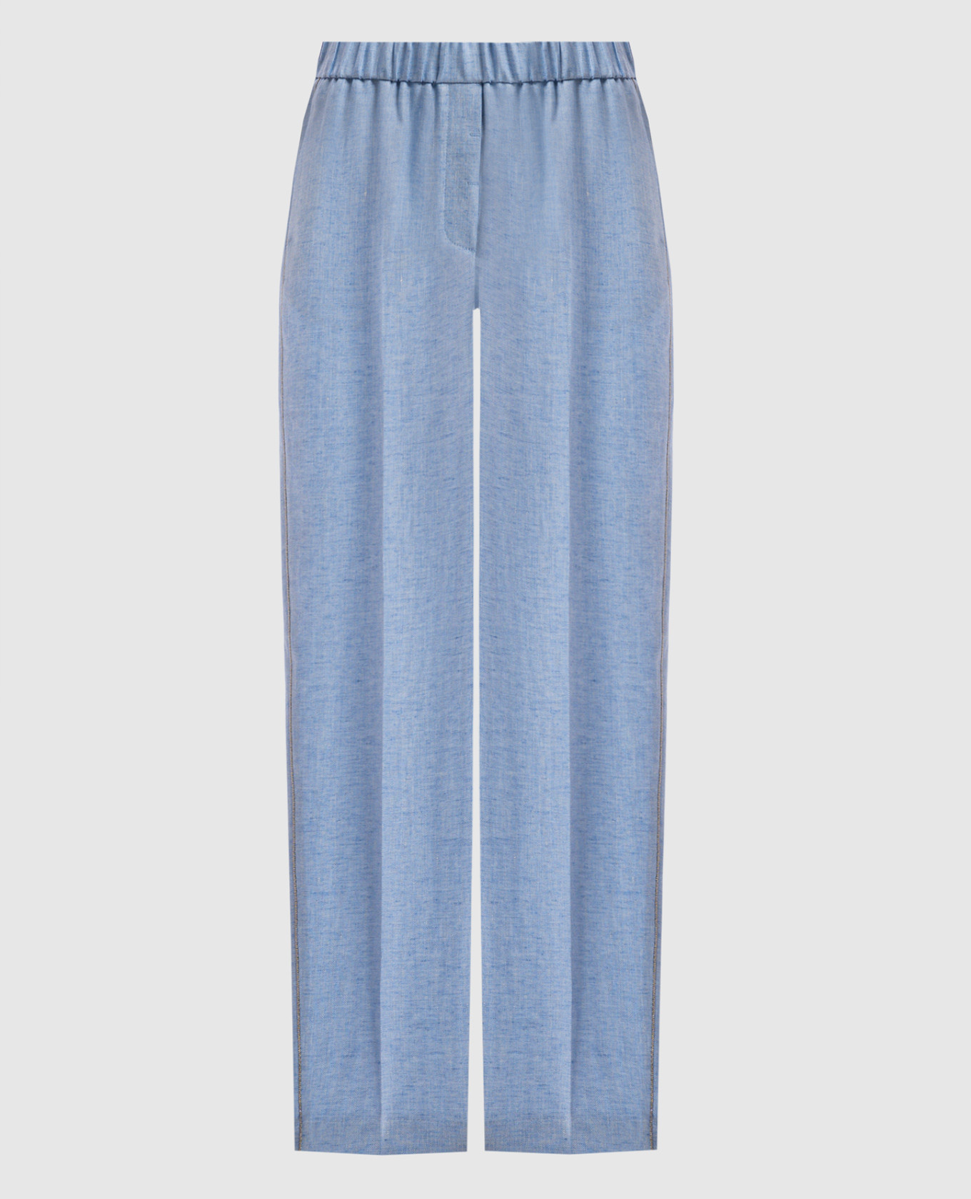 

Blue linen pants Peserico, Light blue