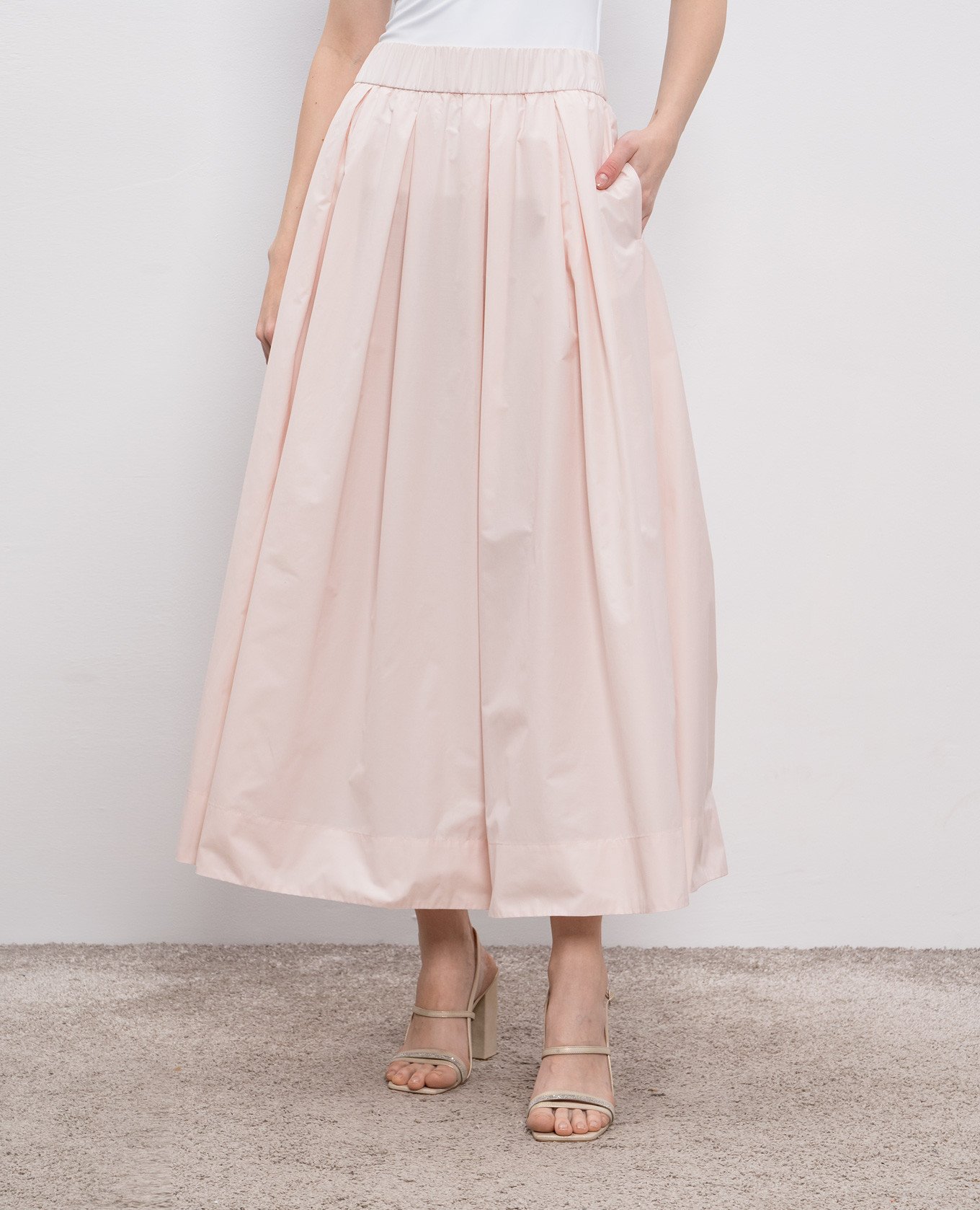 

Pink midi skirt Peserico