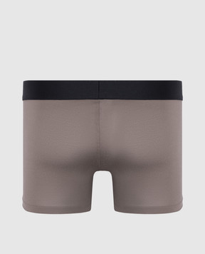 Zimmerli Khaki boxer briefs with logo 7001343